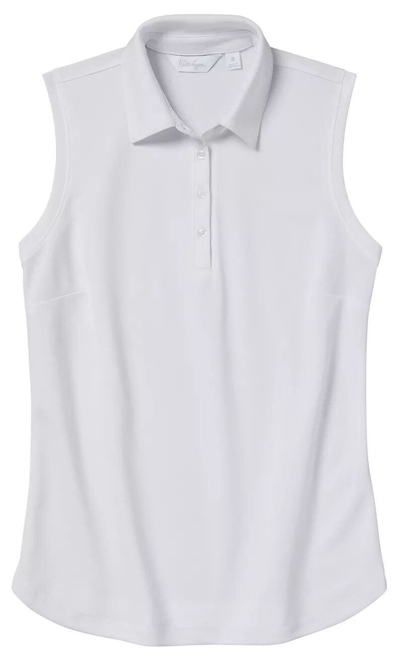 Женская рубашка-поло без рукавов для гольфа Walter Hagen Clubhouse Pique присоска hagen большая 2шт