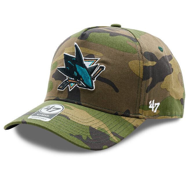 

Бейсболка 47 Brand NHLSan Jose, зеленый
