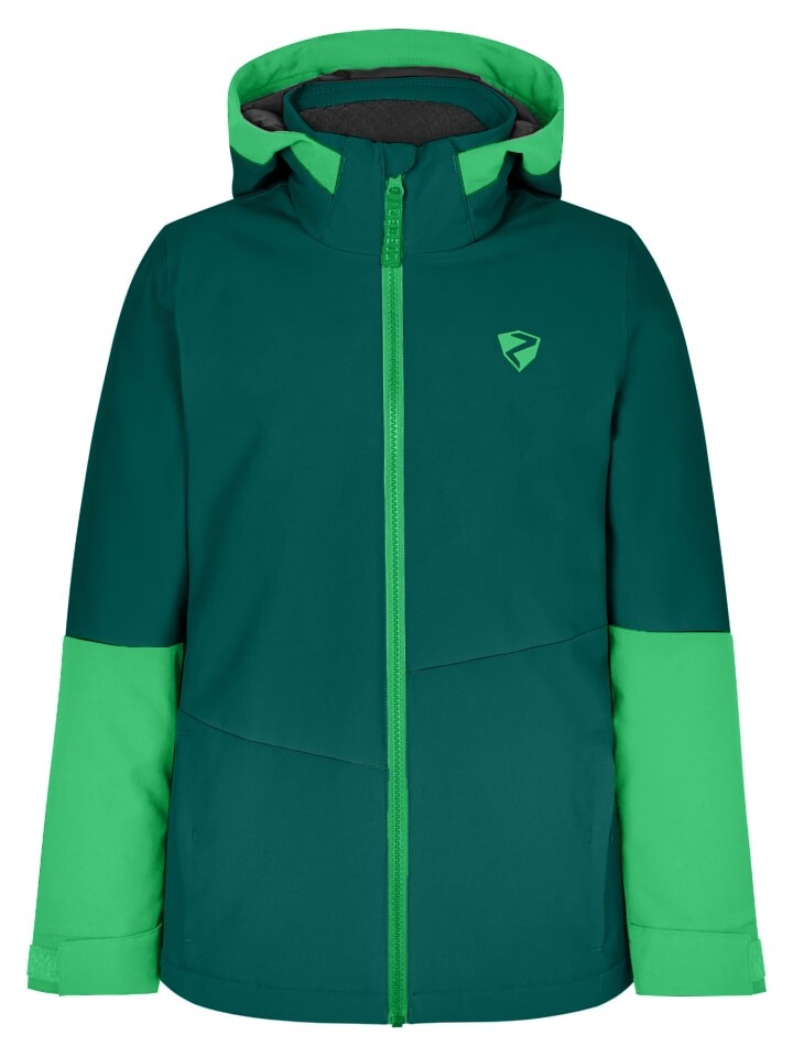 

Лыжная куртка Ziener AVAK Junior, цвет deep green.irish green