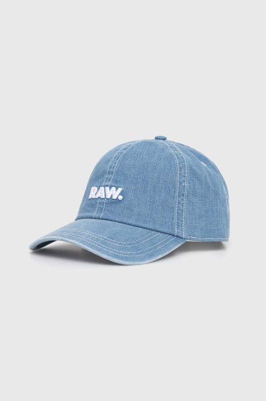 

Хлопковая бейсболка G-Star Raw, синий