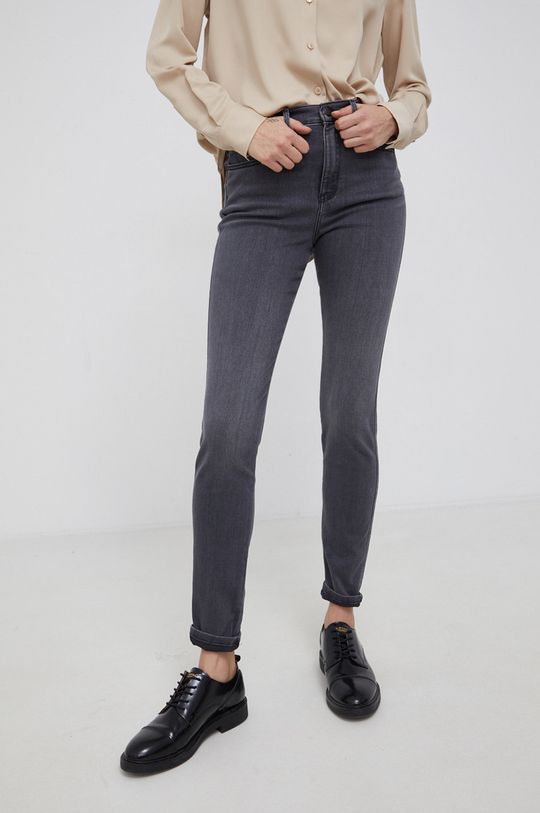 Джинсы скинни с высокой посадкой Wrangler, серый джинсы скинни wrangler размер 40 34 синий