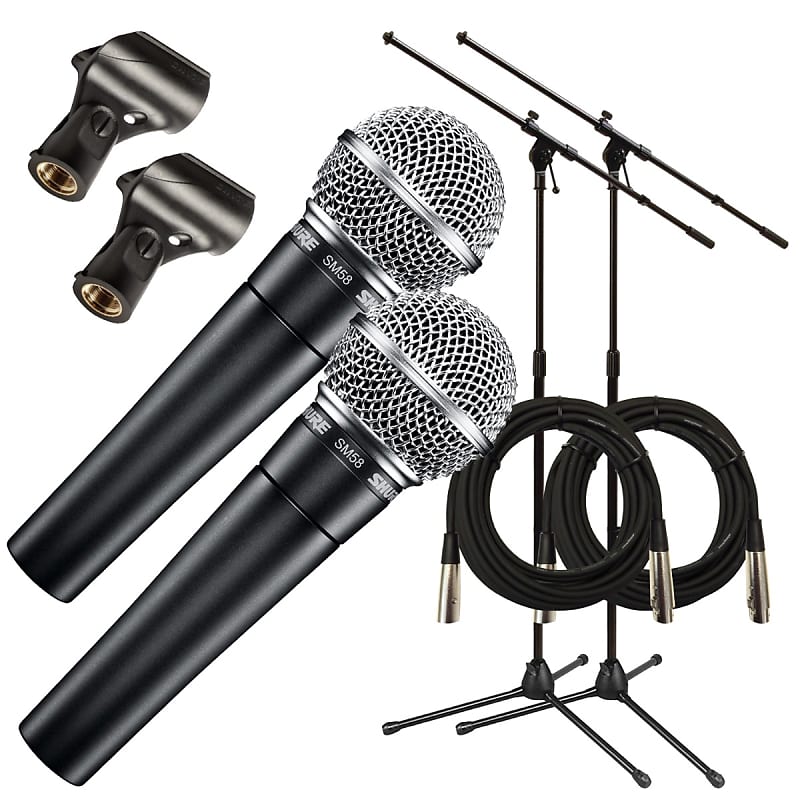 Динамический вокальный микрофон Shure SM58 Handheld Cardioid Dynamic Microphone