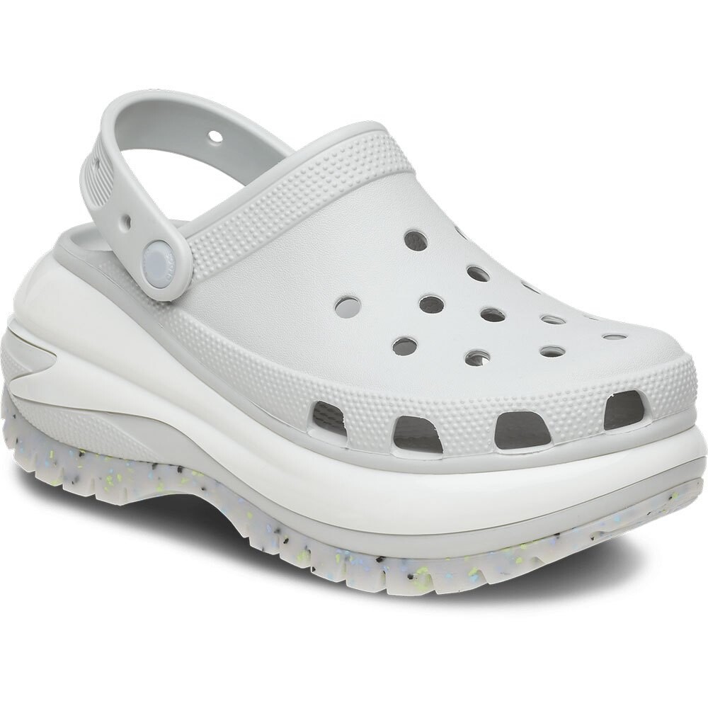 

Сабо Crocs Classic Mega Crush, серый