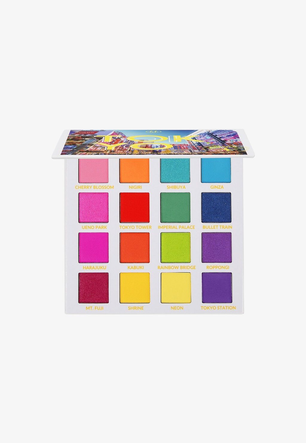 

Палитра теней для век BH16 COLOR SHADOW PALETTE BH Cosmetics, цвет trendy in tokyo