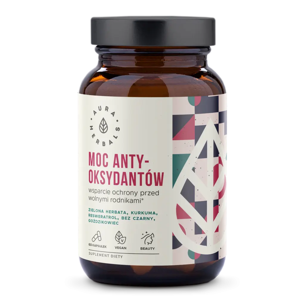 

Aura Herbals Moc Antyoksydantów препарат, улучшающий физическое и психическое состояние, 60 шт.