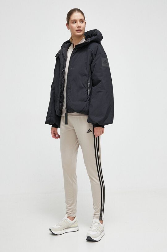 

Пуховик adidas, черный