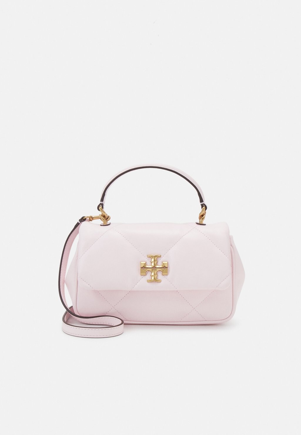 

Сумка KIRA QUILT HANDLE Tory Burch, цвет rose salt