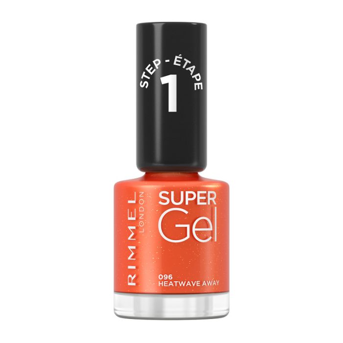 Лак для ногтей Super Gel by Kate Moss Nail Polish Rimmel, 96 Heatwave Away