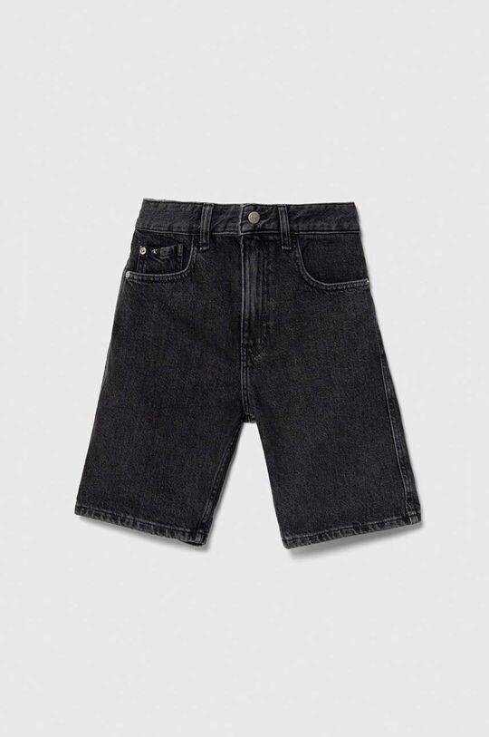 

Детские джинсовые шорты Calvin Klein Jeans, черный