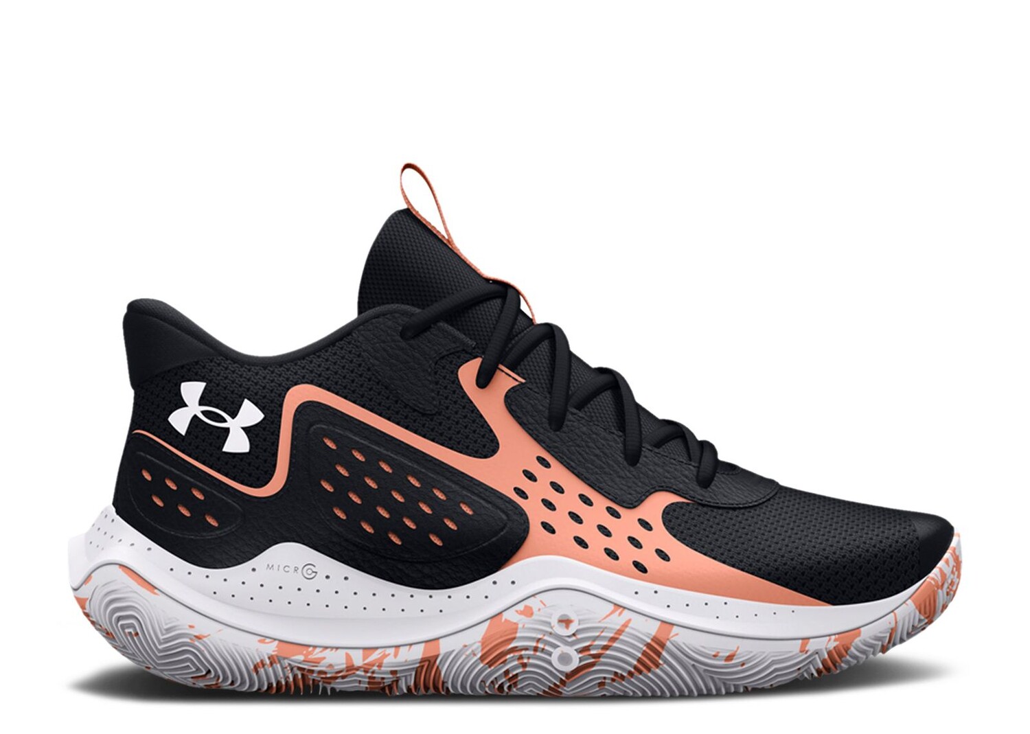 

Кроссовки Under Armour Jet '23 'Black Bubble Peach', черный