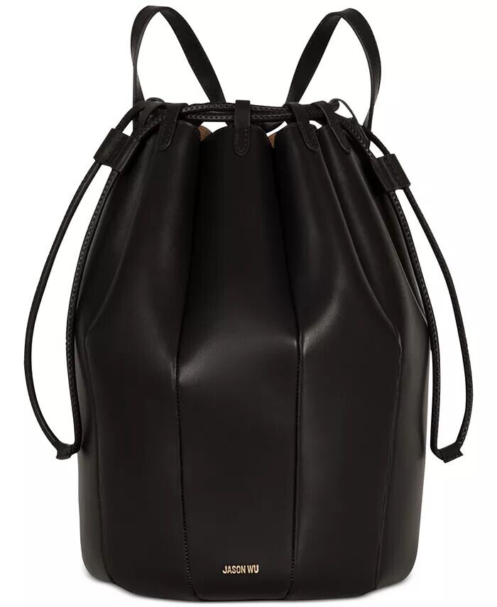 

Кожаный рюкзак-тюльпан Jason Wu, черный