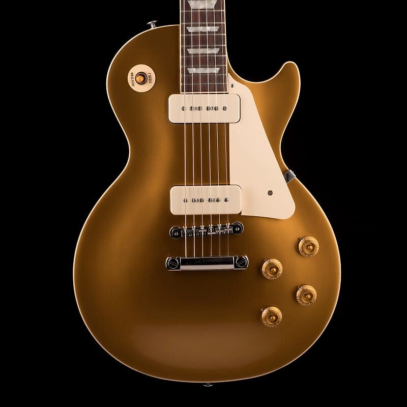 

Электрогитара Gibson Les Paul Standard '50s P90 Gold Top With Case