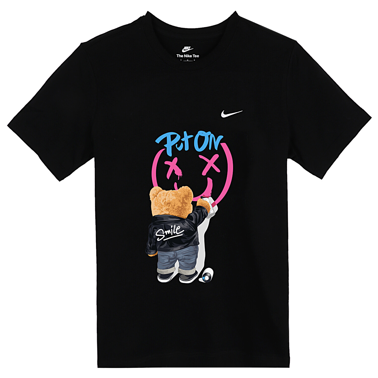 

Футболка мужская черная Nike, черный