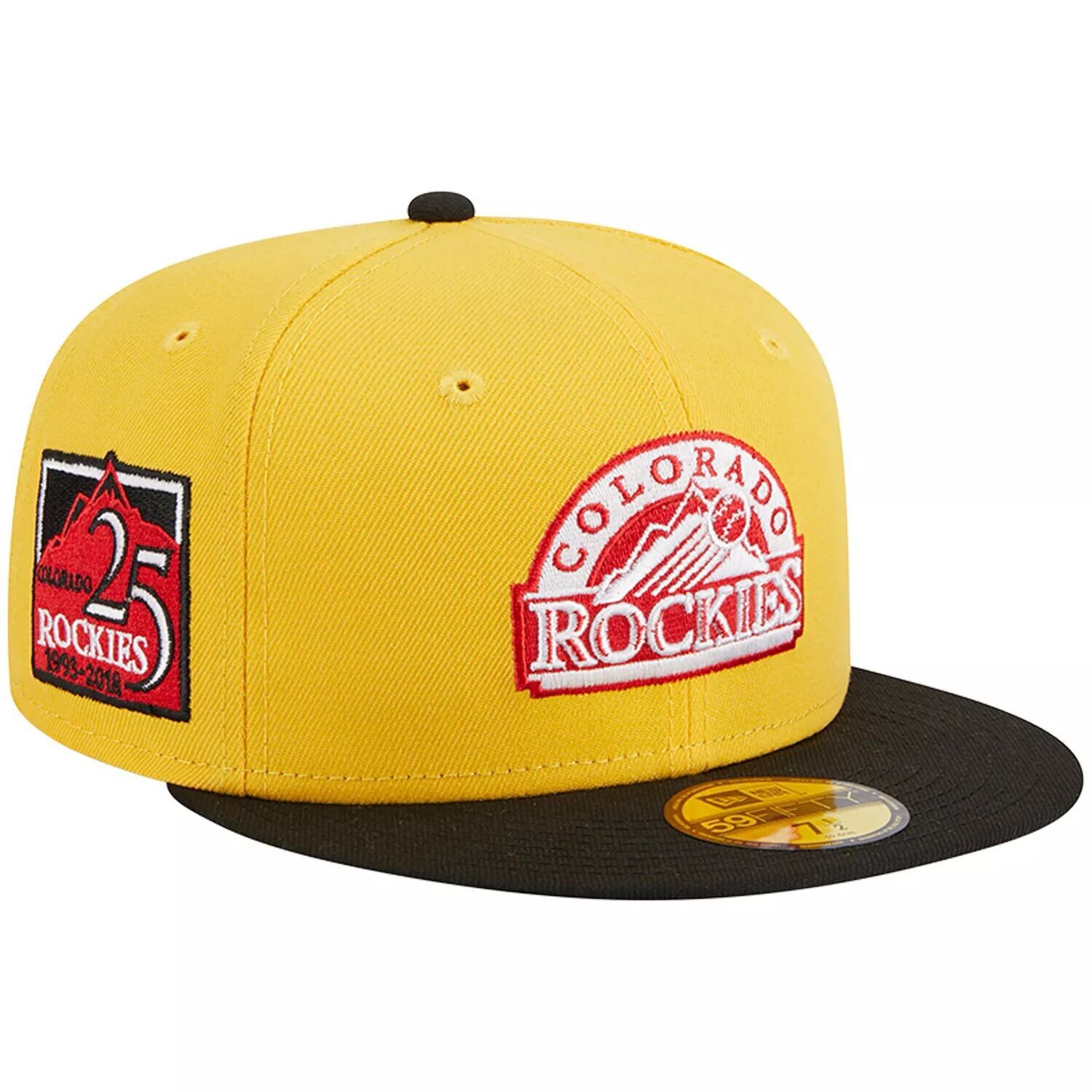 

Мужская шляпа New Era желто-черная Colorado Rockies Grilled 59FIFTY