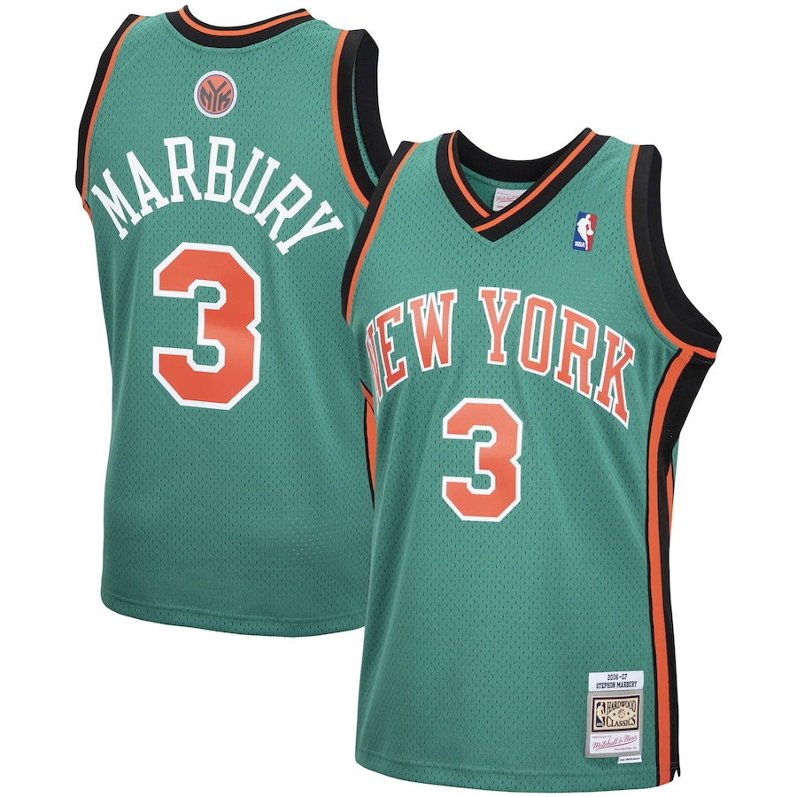 

Джерси Mitchell & Ness New York Knicks, зеленый