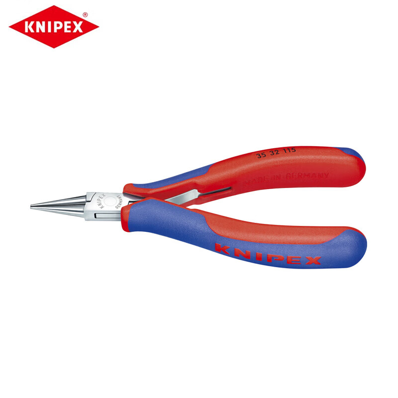 KNIPEX 115 мм плоскогубцы для электронных устройств беззубые плоскогубцы с игольчатыми плоскогубцами плоскогубцы для электриков 35 32 115