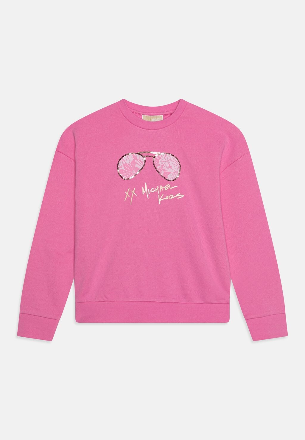 

Толстовка Michael Kors Kids, стираный розовый