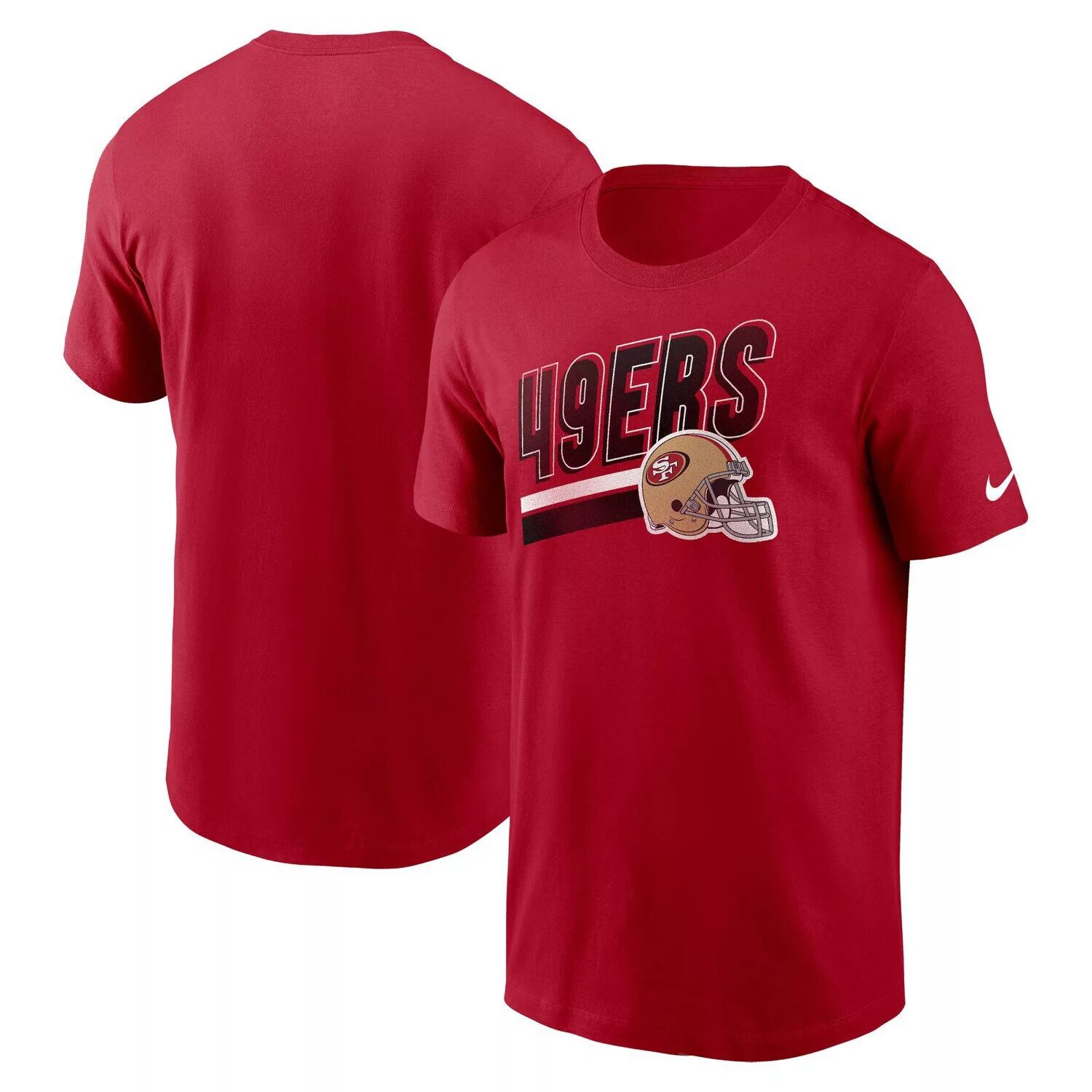 

Мужская футболка Scarlet San Francisco 49ers Essential Blitz Lockup Nike