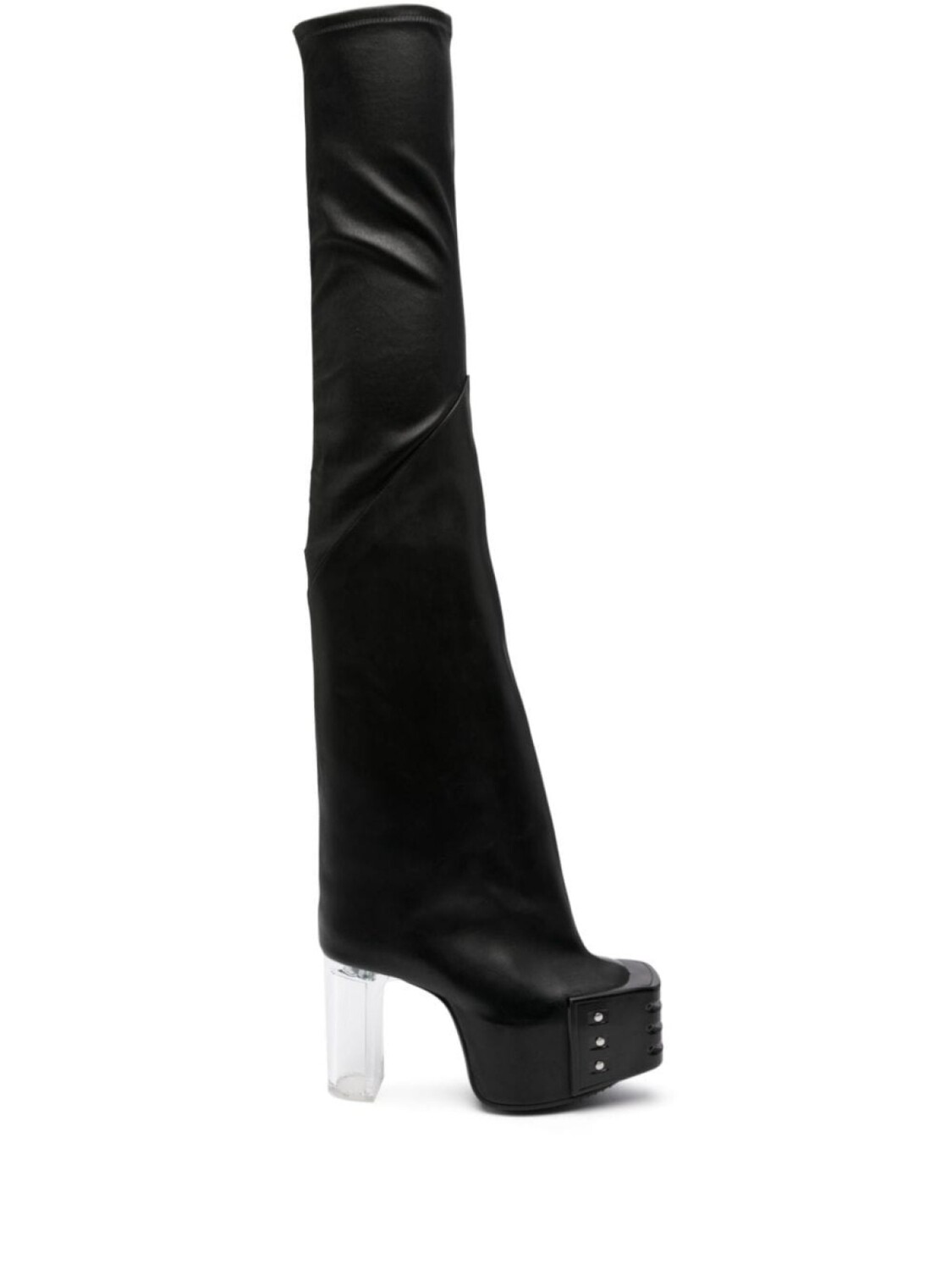 

Rick Owens ботфорты на каблуке, черный