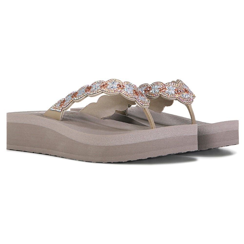 

Женские шлепанцы Vinyasa Happy Spring Skechers, коричневый