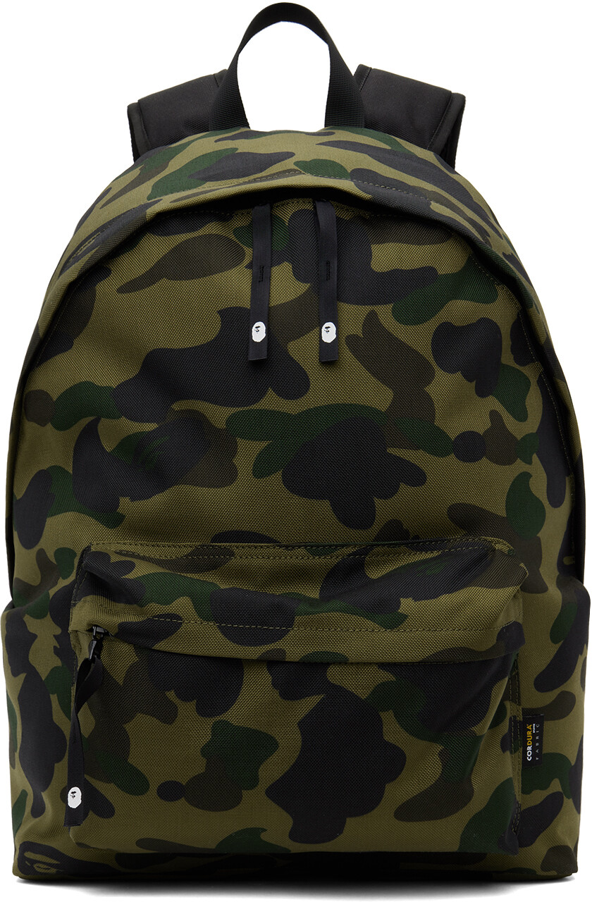 

Хаки 1-й камуфляжный дневной рюкзак из кордуры Bape
