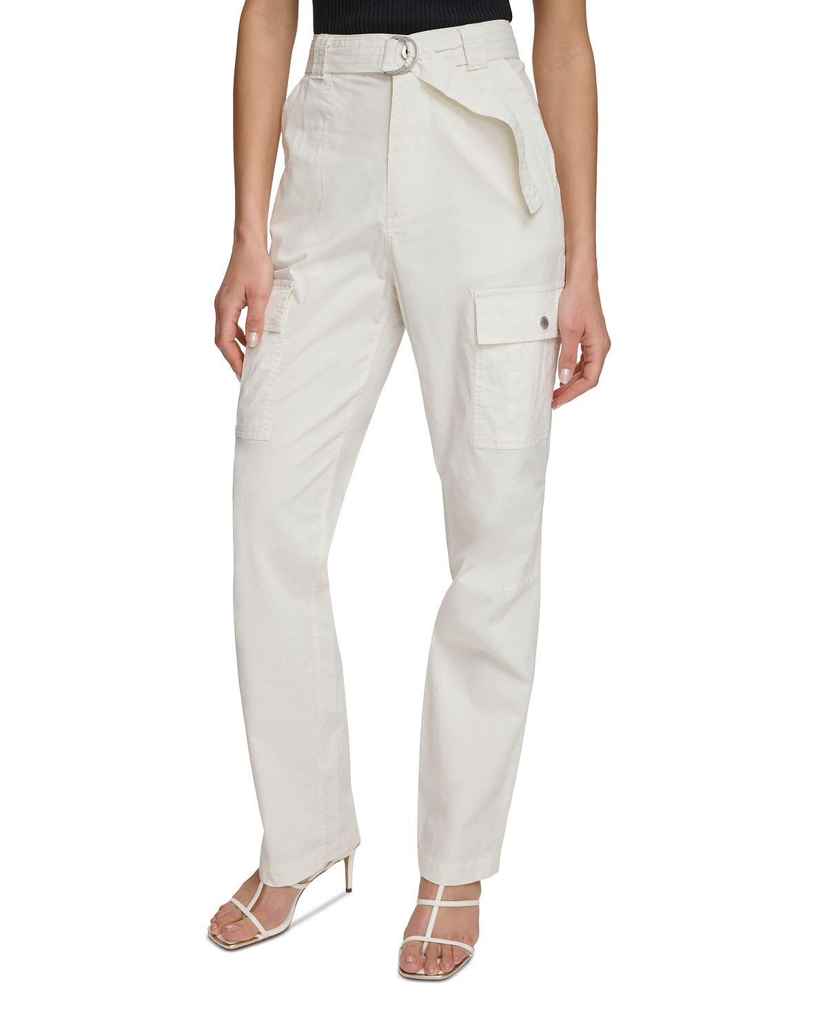 

Женские брюки-карго с поясом DKNY Jeans