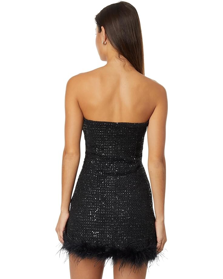 

Платье line and dot Lenni Mini Dress, черный