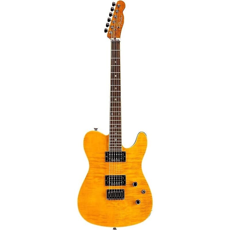

Электрогитара Fender Special Edition Custom Tele FMT HH Electric Guitar Amber