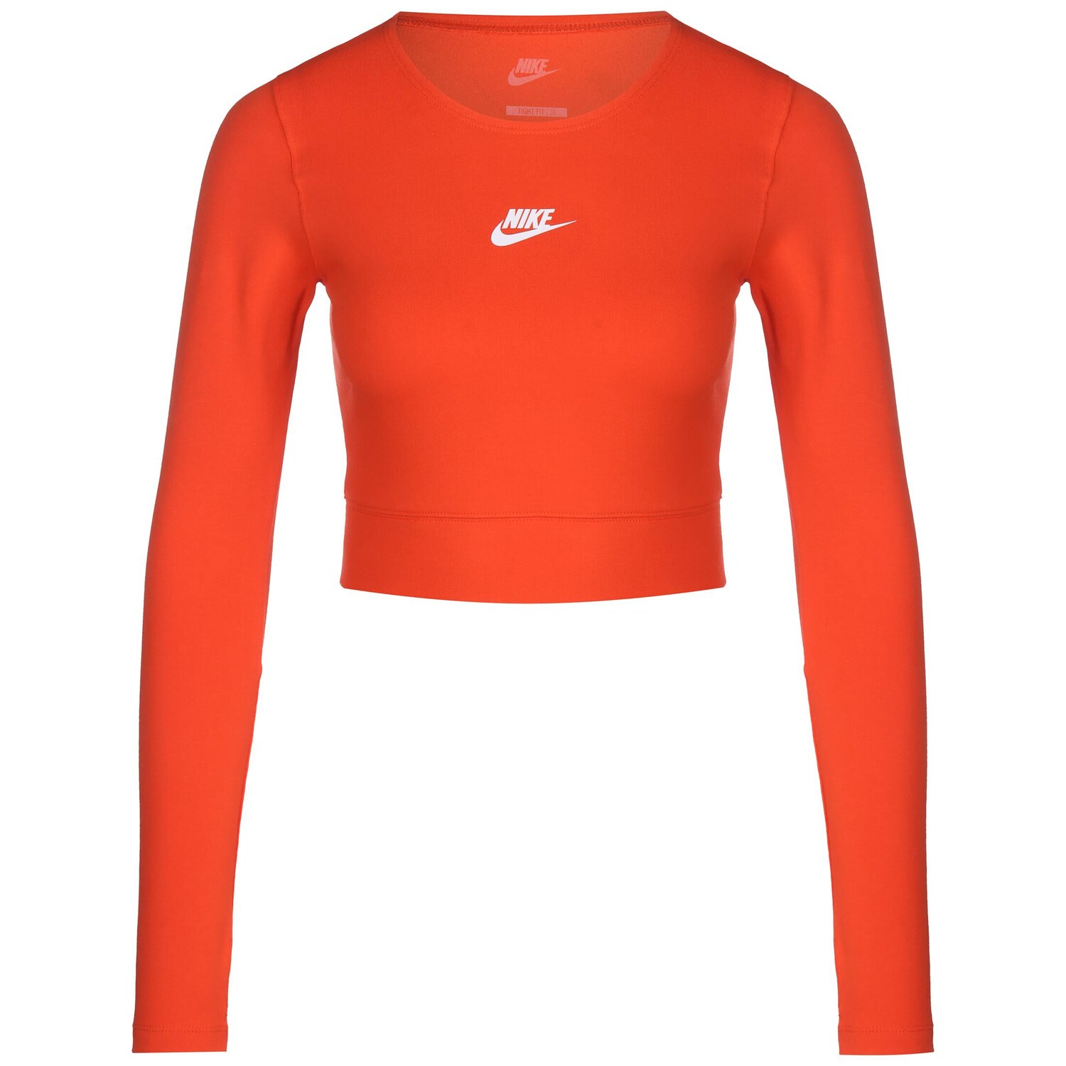 

Лонгслив Nike Crop Top Dance, красный