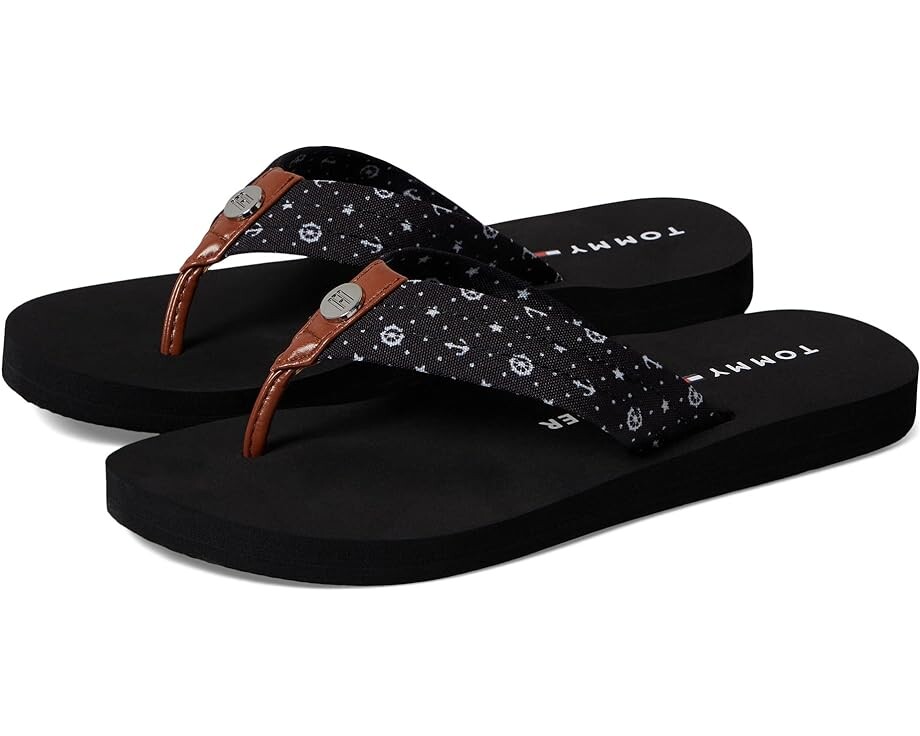 

Сандалии Tommy Hilfiger Cadele 2, цвет Black Nautical Multi