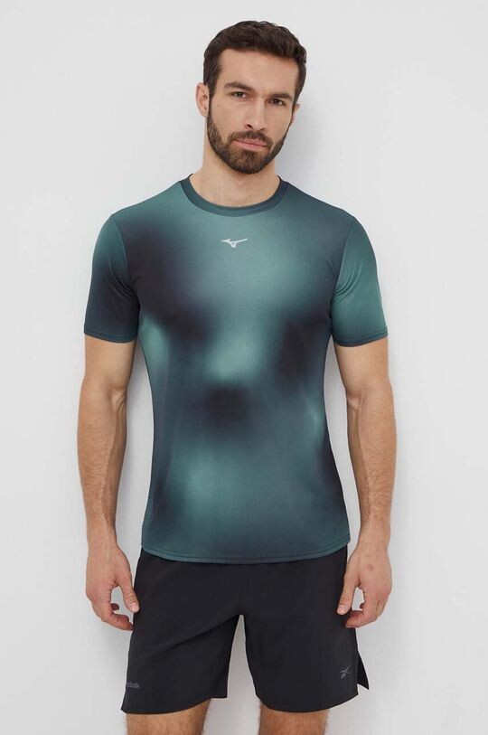 

Футболка для бега Core Graphic Mizuno, бирюзовый