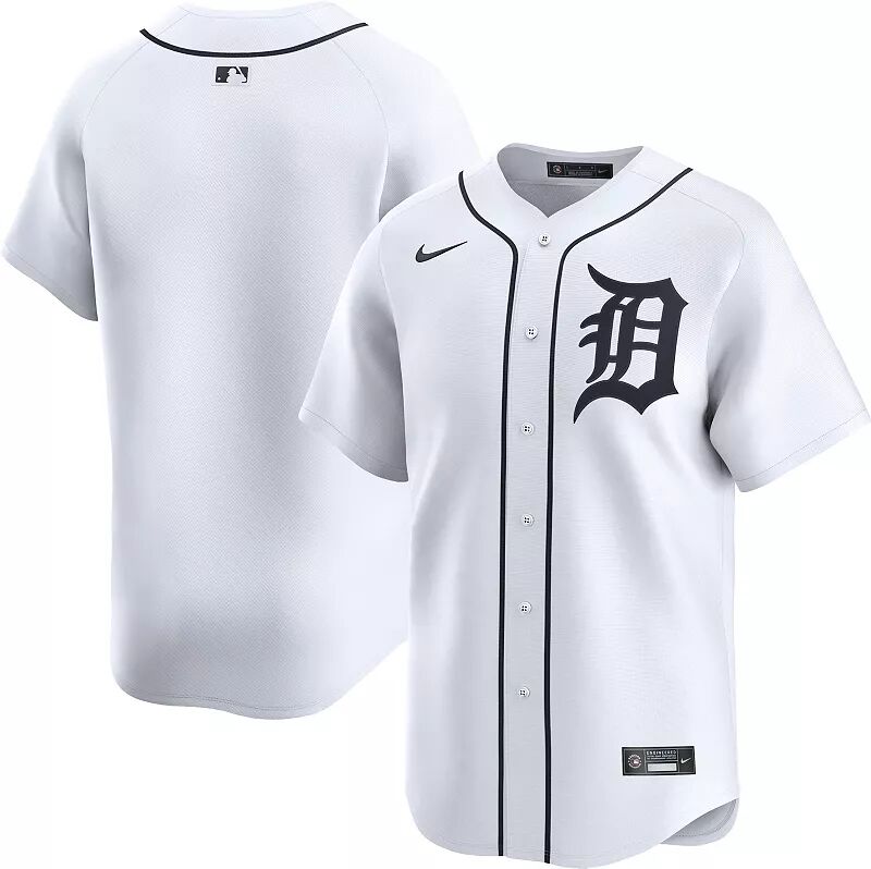 

Мужское джерси Nike Detroit Tigers Blank White Limited Vapor