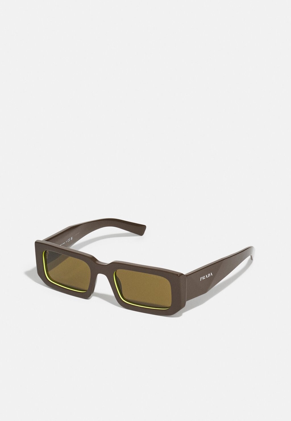 

Солнцезащитные очки Unisex Prada, цвет dunkelgrün, braun