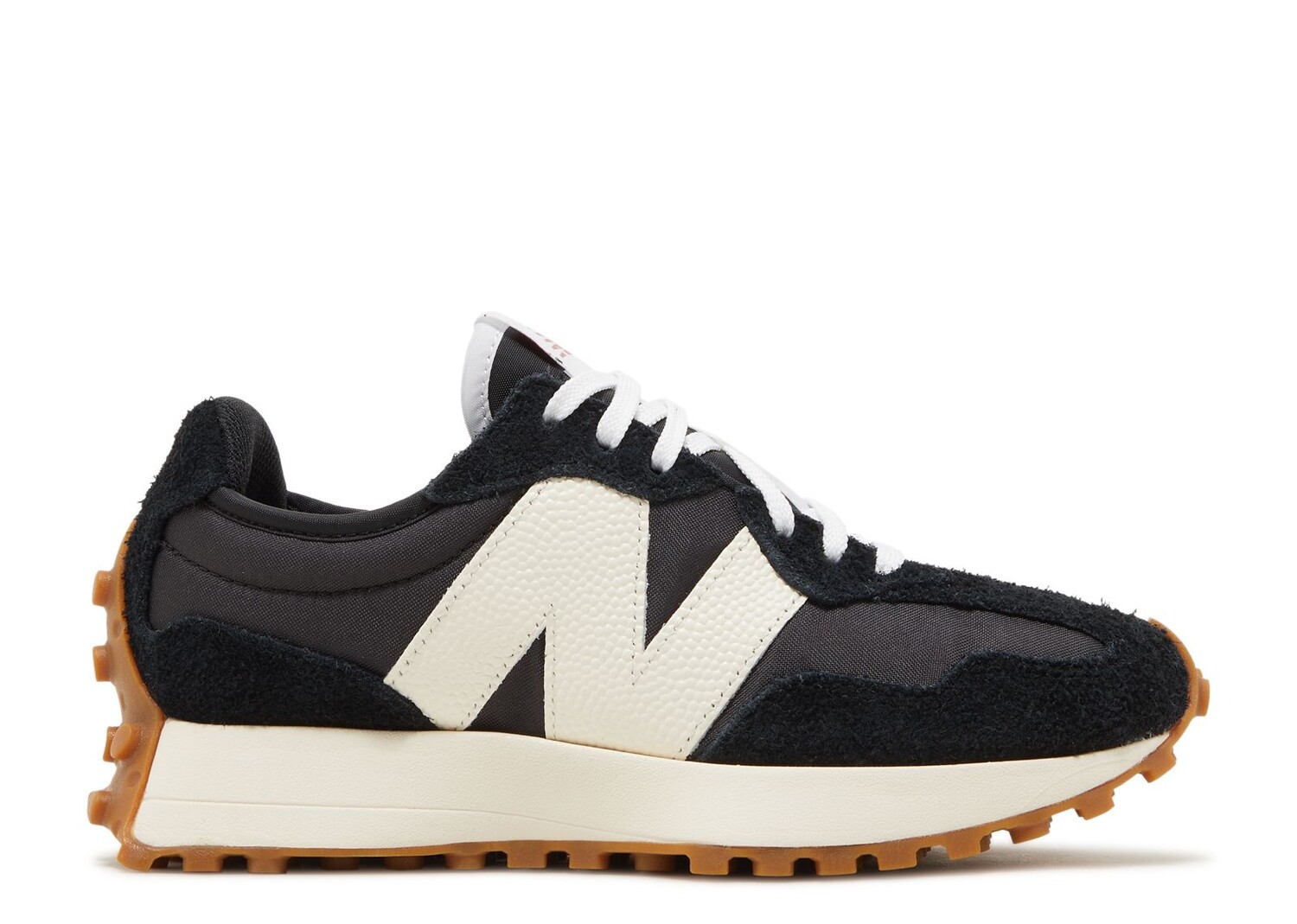 

Кроссовки New Balance Wmns 327 'Black White Gum', черный