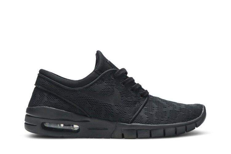

Кроссовки Nike Stefan Janoski Max SB 'Triple Black', черный