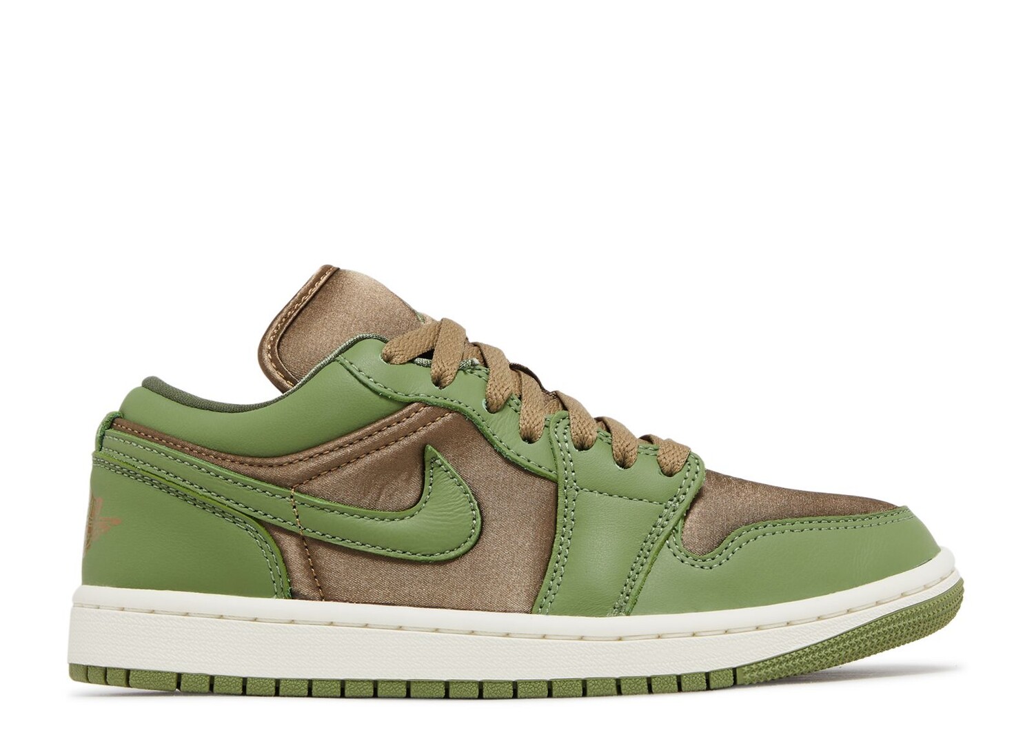 

Кроссовки Air Jordan Wmns Air Jordan 1 Low Se 'Olive Brown Kelp', зеленый