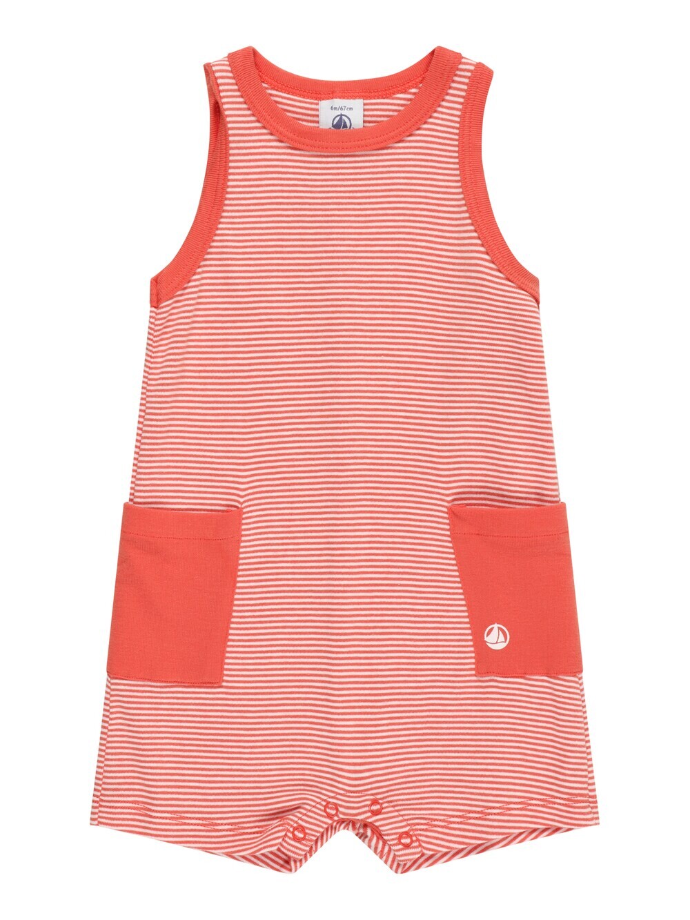 

Комбинезон PETIT BATEAU, темно-оранжевый