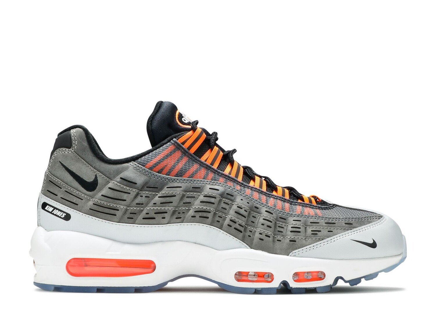 

Кроссовки Nike Kim Jones X Air Max 95 'Total Orange', черный