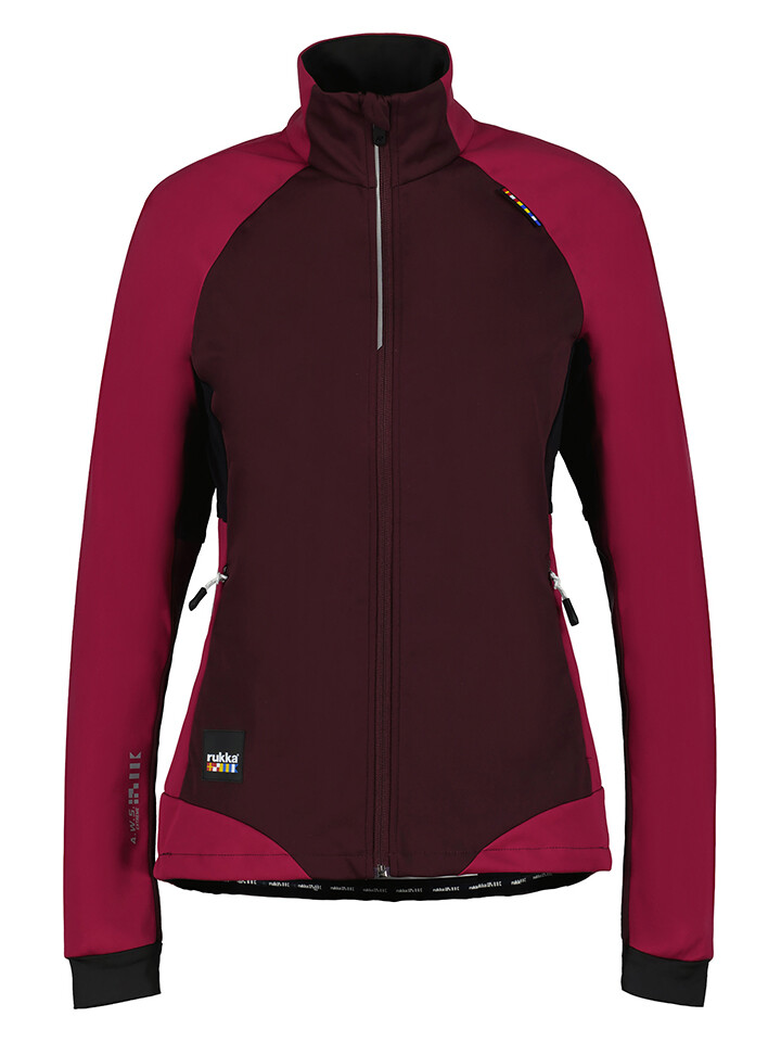 

Куртка софтшелл rukka, цвет Pink/Bordeaux