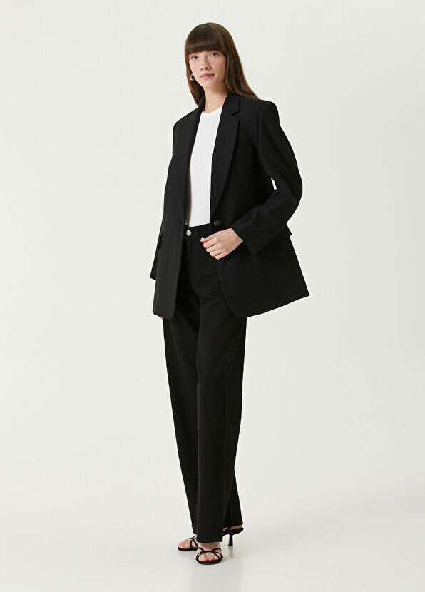 

Широкие джинсы Logan Rag&Bone, черный