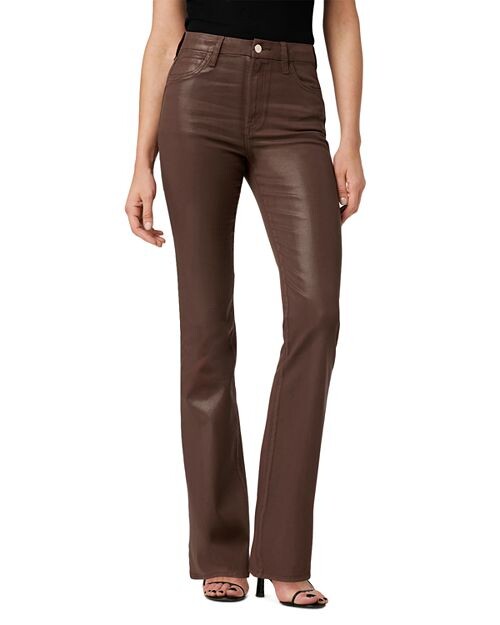 

Джинсы с покрытием The Hi Honey High Rise Bootcut цвета Тирамису Joe's Jeans, цвет Brown