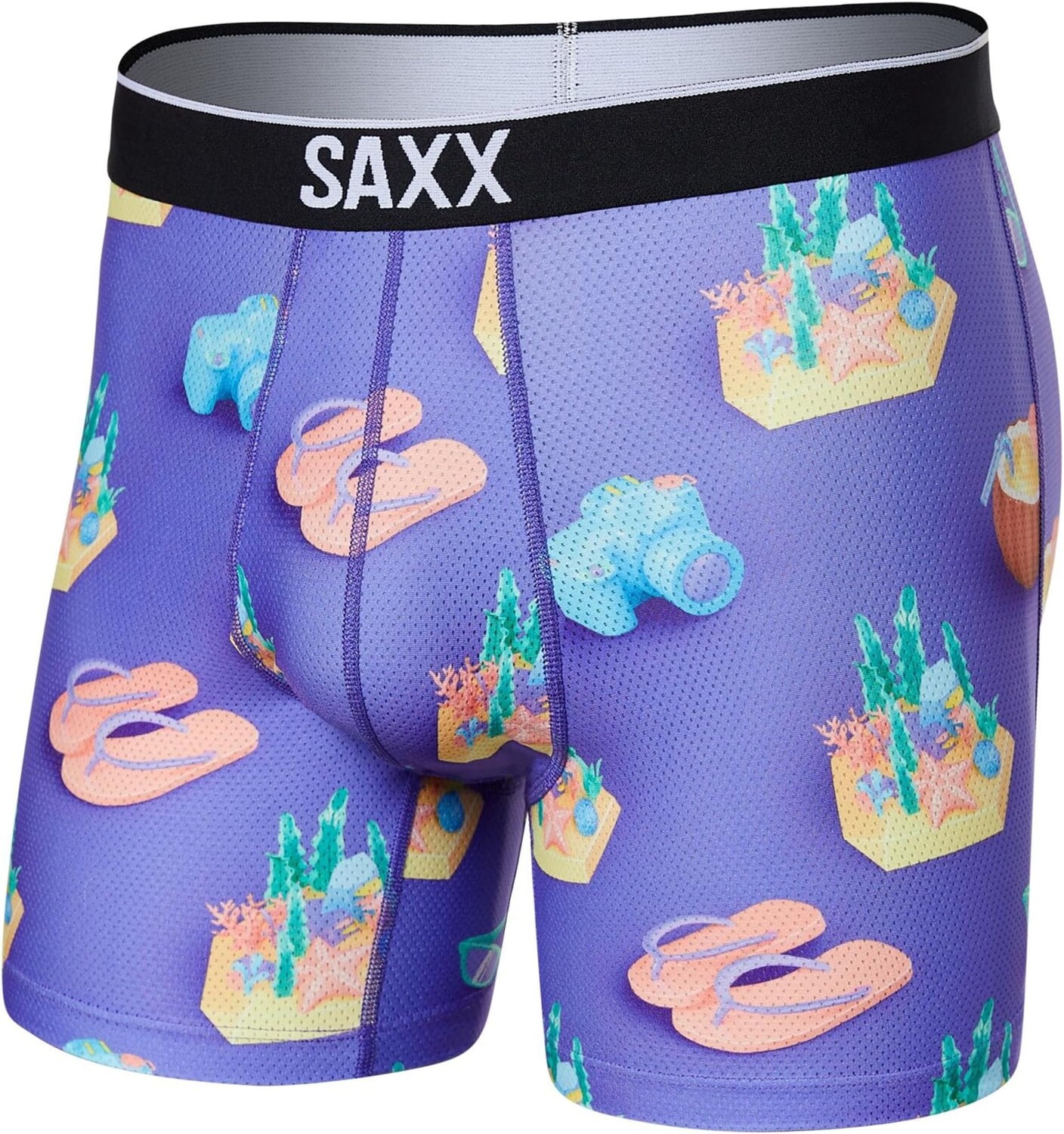 

Трусы-боксеры Volt SAXX UNDERWEAR, цвет Vacation Plans