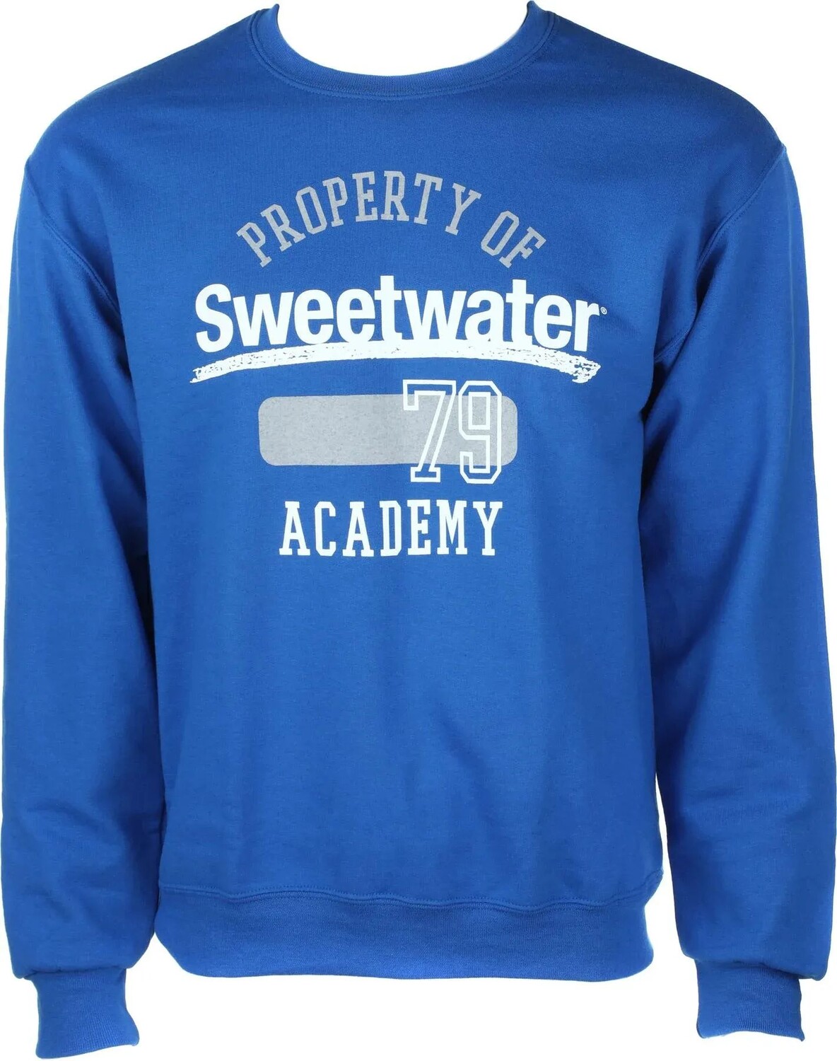 

Толстовка с круглым вырезом Sweetwater «Property of Sweetwater Academy» — Хизер королевский синий, маленький размер