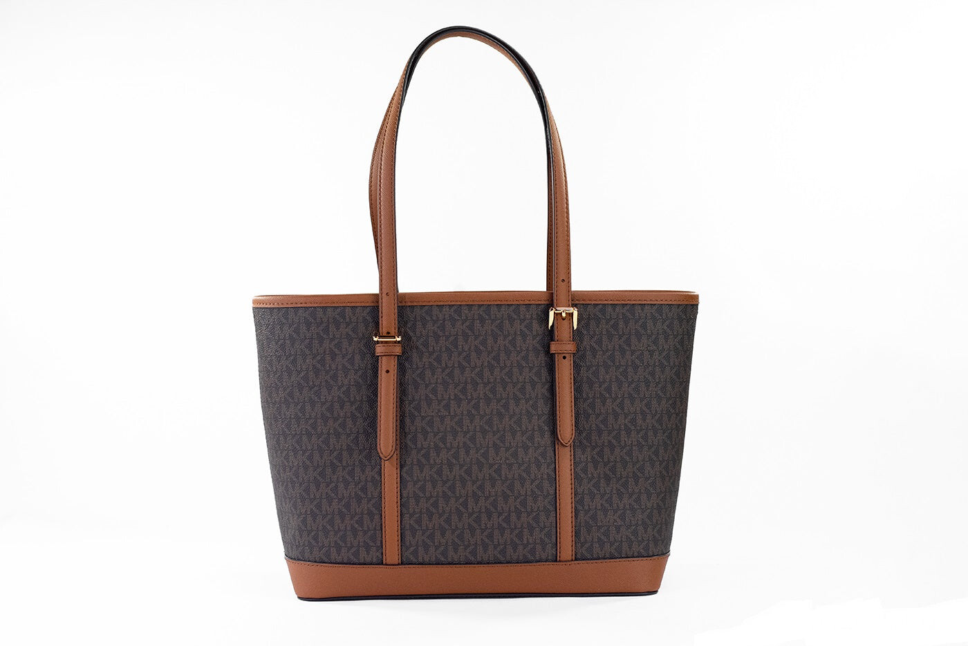 

Michael Kors Jet Set Travel Маленькая сумка-тоут из ПВХ на плечо Женский кошелек, мультиколор