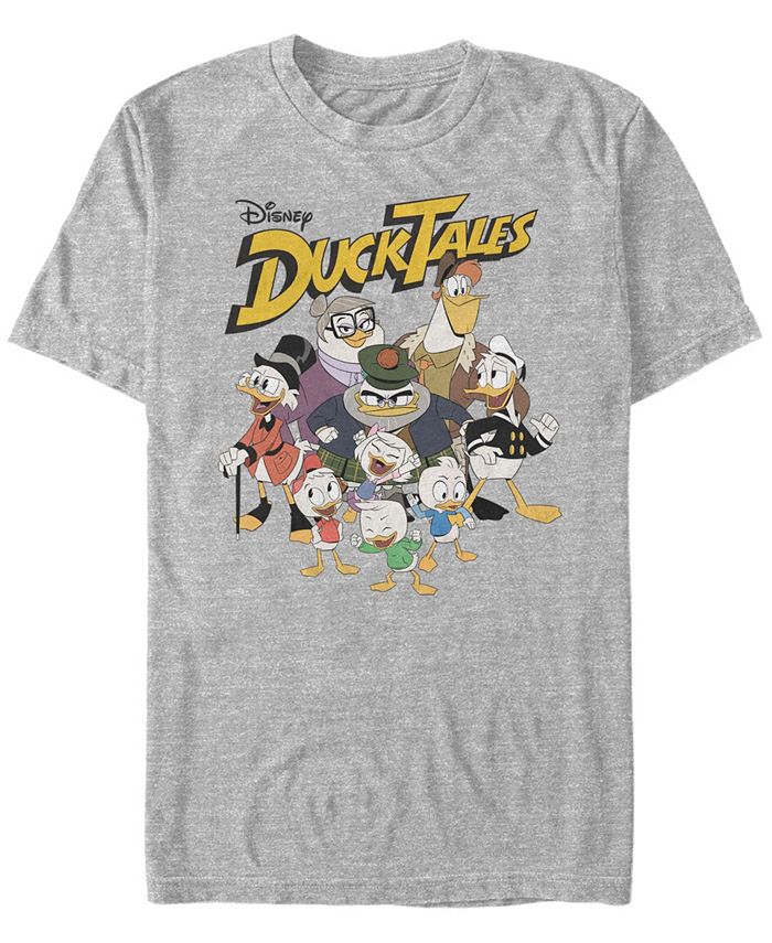 Мужская футболка с коротким рукавом Ducktales Group Fifth Sun, серый