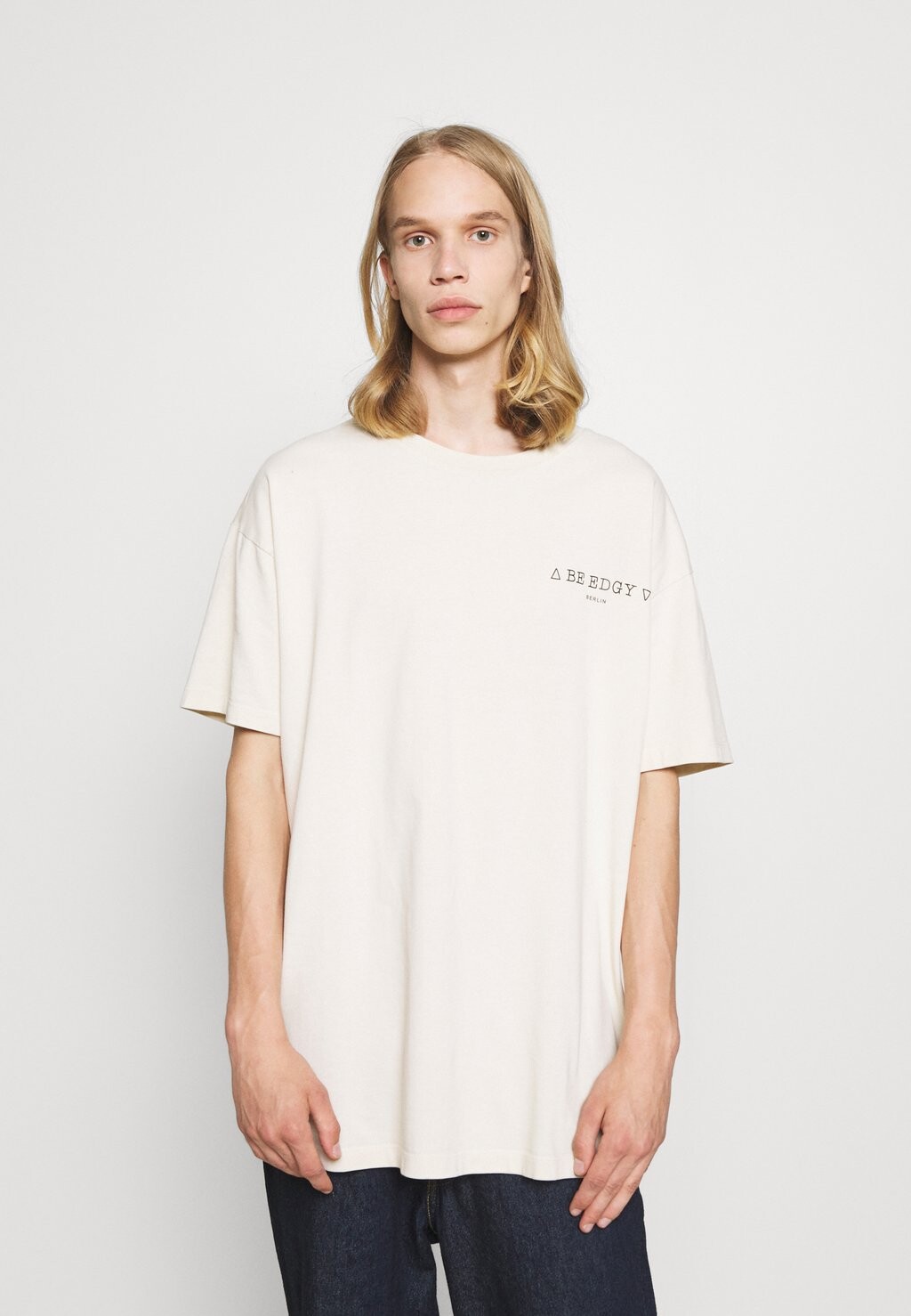 Футболка с принтом PAULUS Be Edgy, цвет offwhite