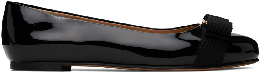 

Черные балетки Varina Ferragamo