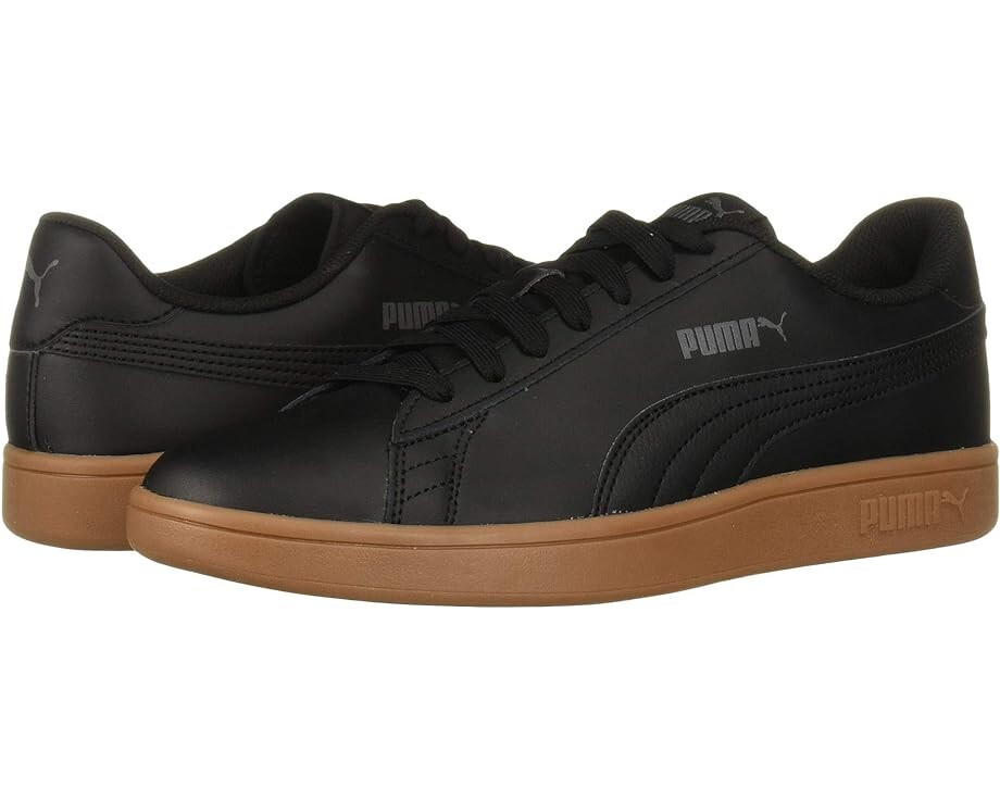 

Кроссовки PUMA Smash V2 L, цвет Puma Black/Gum