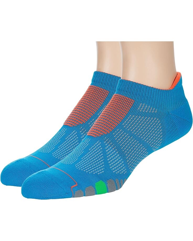 

Носки Eurosock Phantom Run Light No Show Tab 2-Pack, цвет Ocean