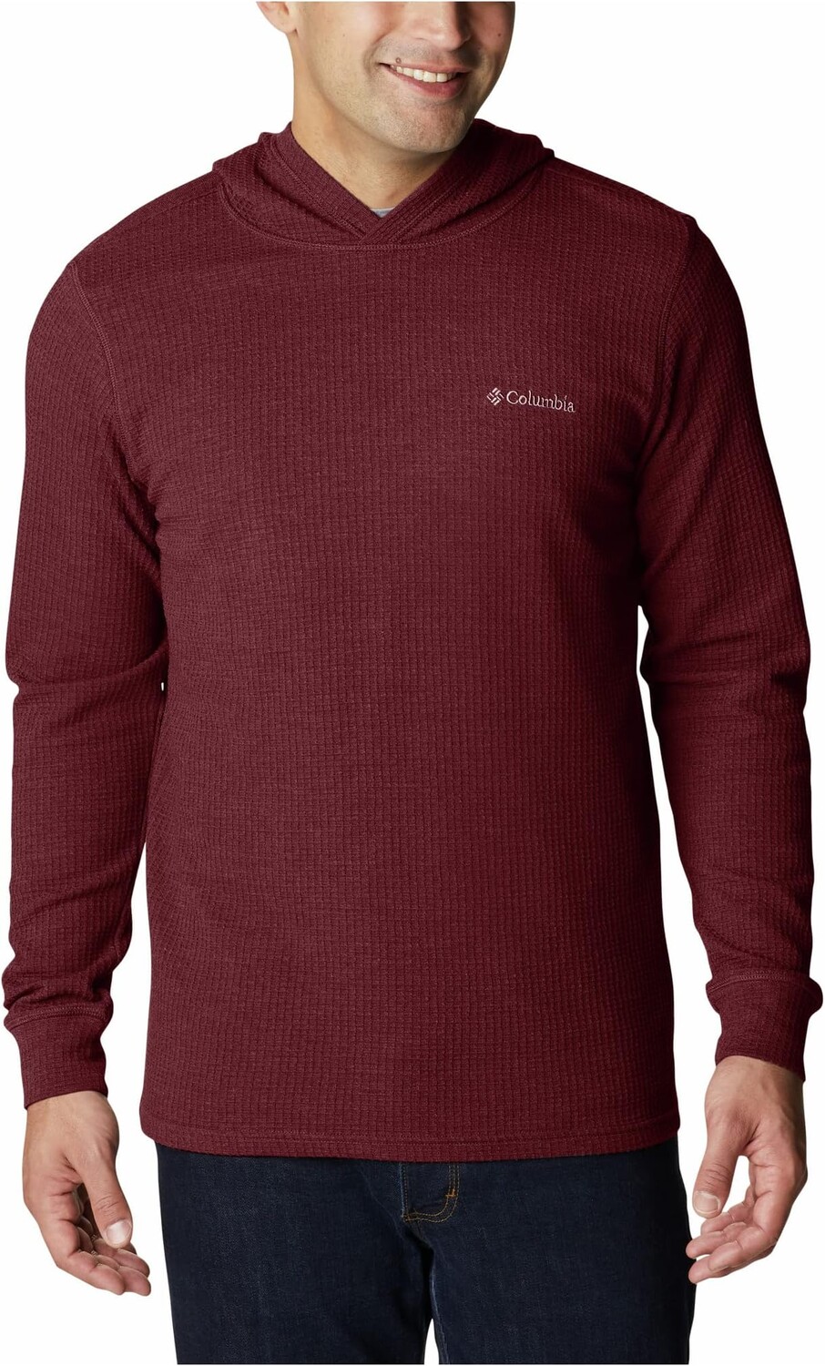

Толстовка с вафельным узором Pine Peak Columbia, цвет Elderberry Heather